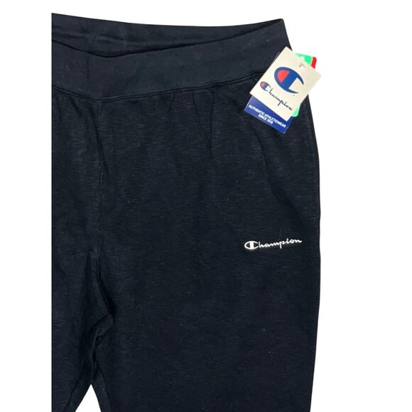 Champion Power Blend Jogger Style Sweat Pants Sz XXL Unisex Mens Black - Picture 8 of 15